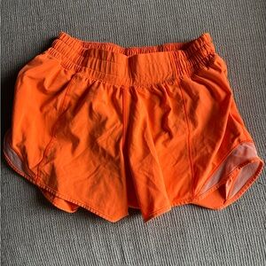 Orange LuLuLemon short!